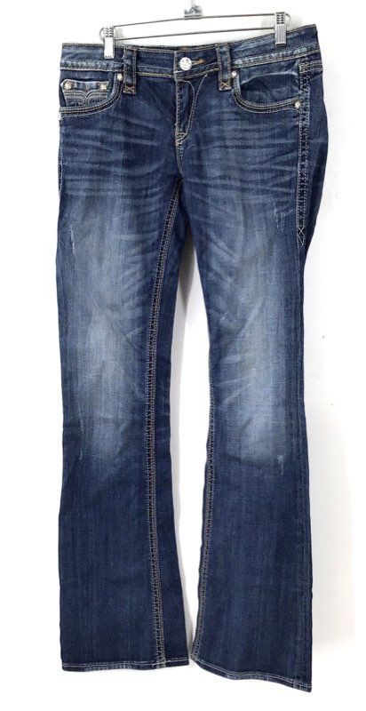 Rock Revival Women's Blue Tullia 82 Denim Bootcut Jeans - Size 29