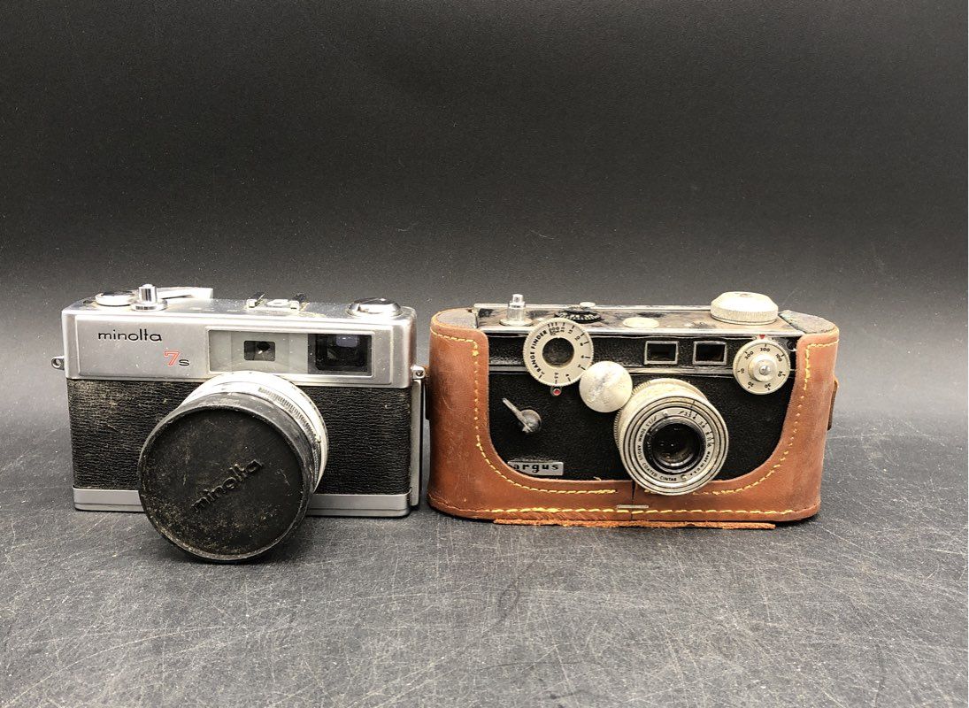 Kodak Windsor Minolta Hi-Matic 7S & More Rangefinder Film Cameras Lot