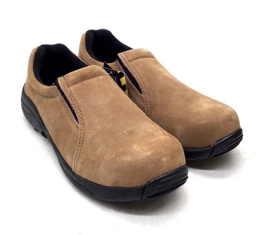 NWT Brazos Men's Tan Work Shoes - Size 13D