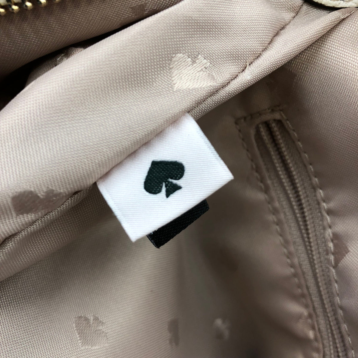 Kate Spade 'Cara' White Pebbled Leather Crossbody Bag w/ Gold-Tone Detail (+COA)