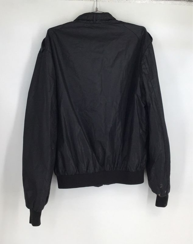 Members Only Men&#39;s Black Bomber Jacket - Size 44L