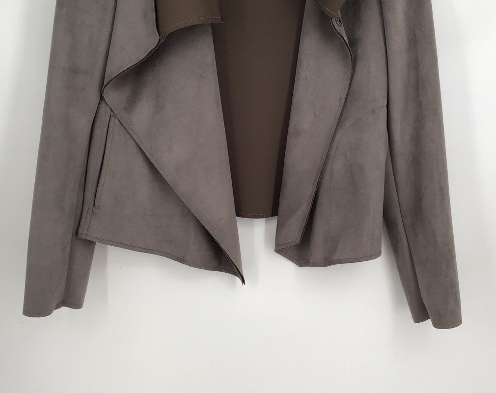 NWT Anne Klein Women&#39;s Degas Gray Jacket - Size Large