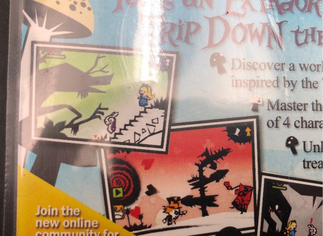 Disney Nintendo DS Alice In Wonderland Video Game