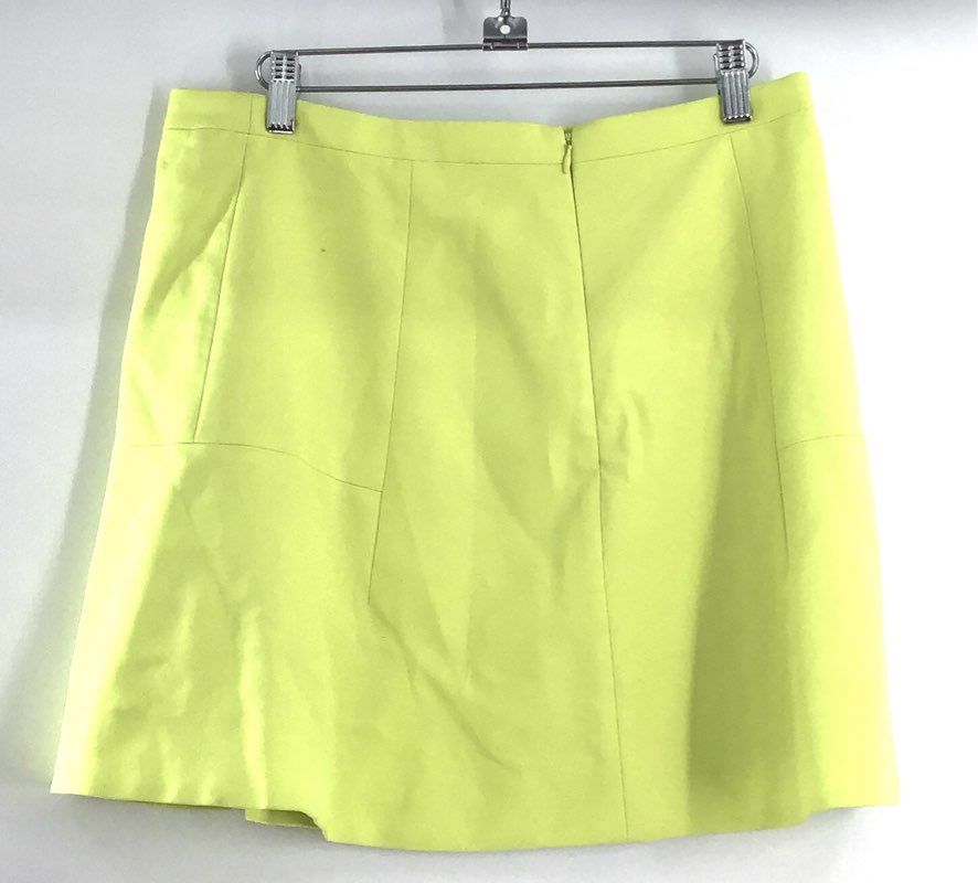 J.Crew Women's Skirt Lot Orange Fringe Pencil Lime Green A-Line Sz 8 2PC
