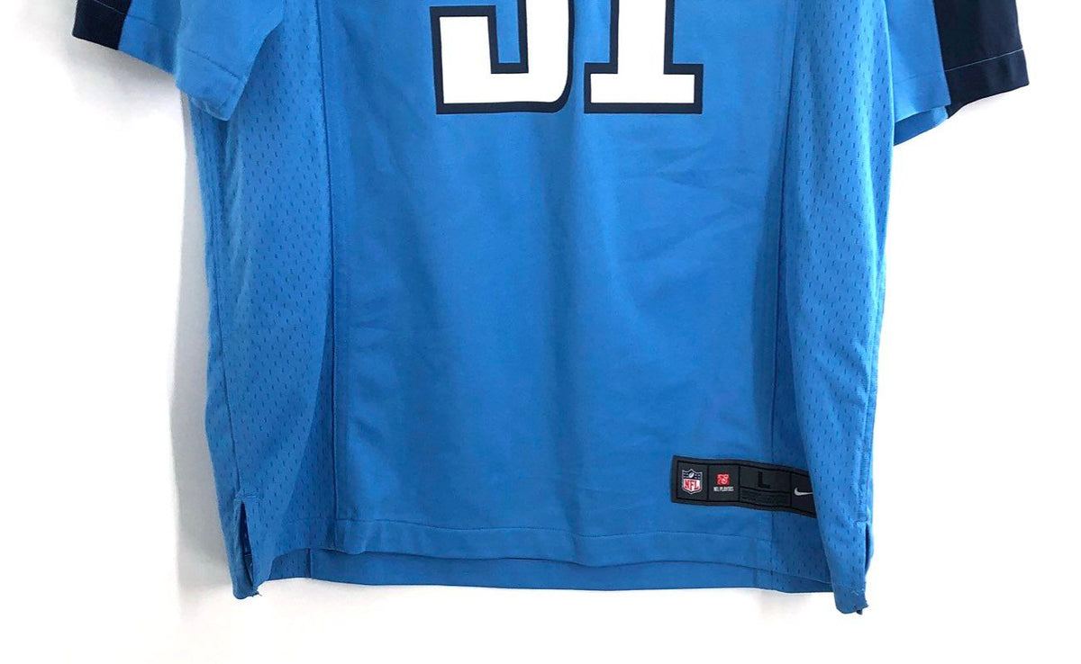 Nike NFL Football Tennessee Titans Bernard Pollard Signed Jersey Size L #31