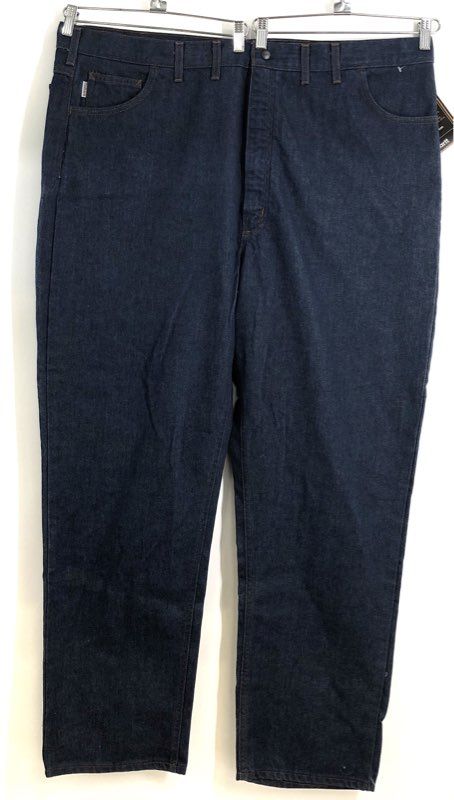 Carhartt Men's Made in USA FR Flame Resistant Denim Work Pants FRB150 NWT 48x36