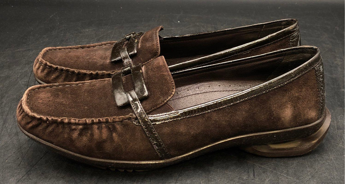 Asgi Women's Brown Loafer Flats