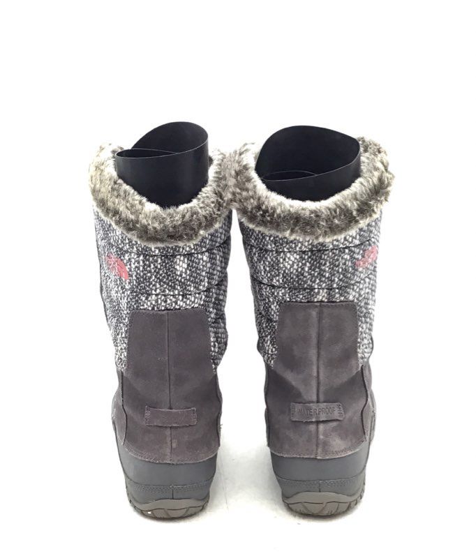 UGG Women&#39;s Gray Nuptse Purna NF00A0Z3 NUG Snow Boots - Size 9.5