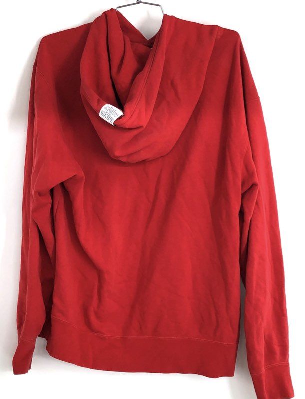 Jordan Men's Red Jumpman Pullover Hoodie Graphic Sweatshirt Sz M
