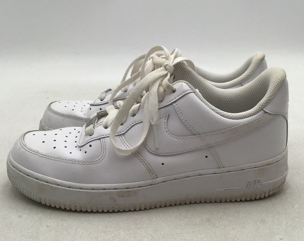 Nike Women&#39;s Air Force 1 Low &#39;07 315115-112 White Athletic Shoes - Size 8.5