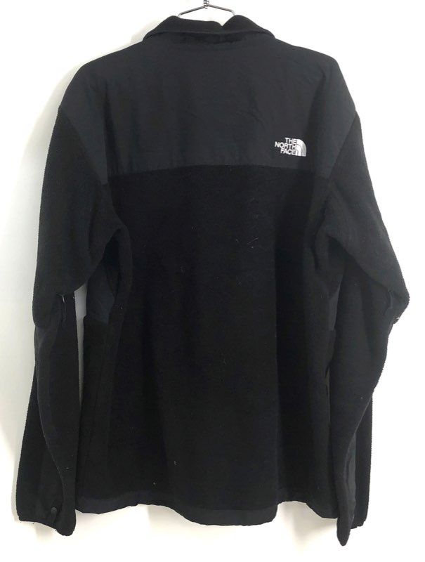 The North Face Men's Denali Fleece Jacket Black Full Zip Yoke Overlay Size L