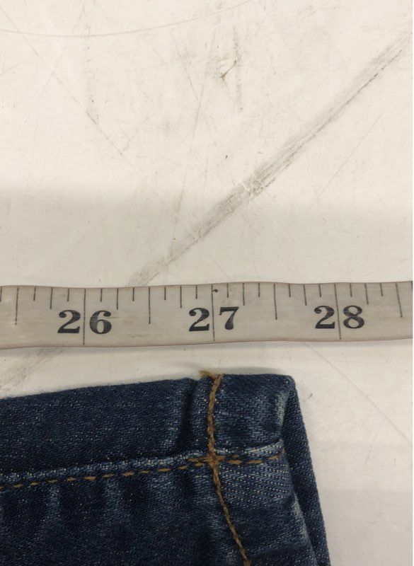 Banana Republic Women's Dark Wash Blue Skinny Fit Stretch Denim Jeans Sz 28/6