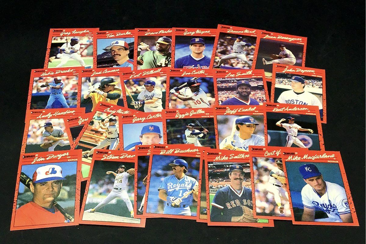 12.2 lbs. Lot Of Baseball MLB Cards. Medium Box, Unsorted