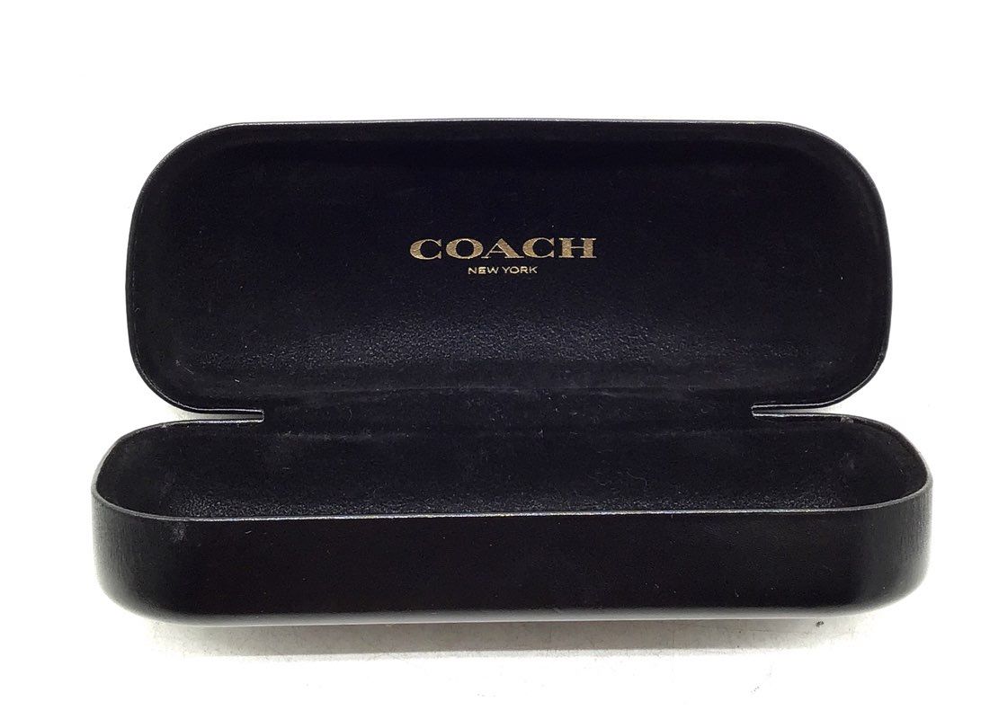 Coach Mens Black Sunglasses Case Lot Of 3