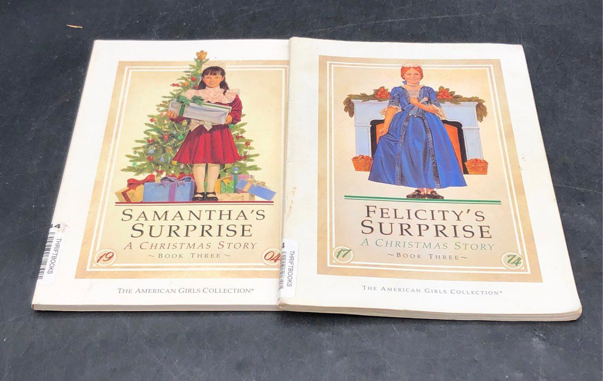 American Girl Book Lot 6 Pieces Samantha Felicity Julie Caroline Lanie Isabelle