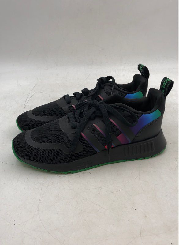 Adidas Men&#39;s Multix Rainbow Black Athletic Shoes - Size 7