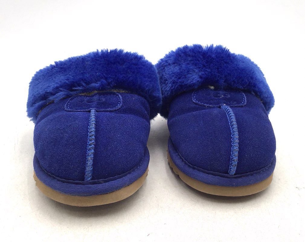 UGG Women&#39;s Blue Slide Slippers - Size 7