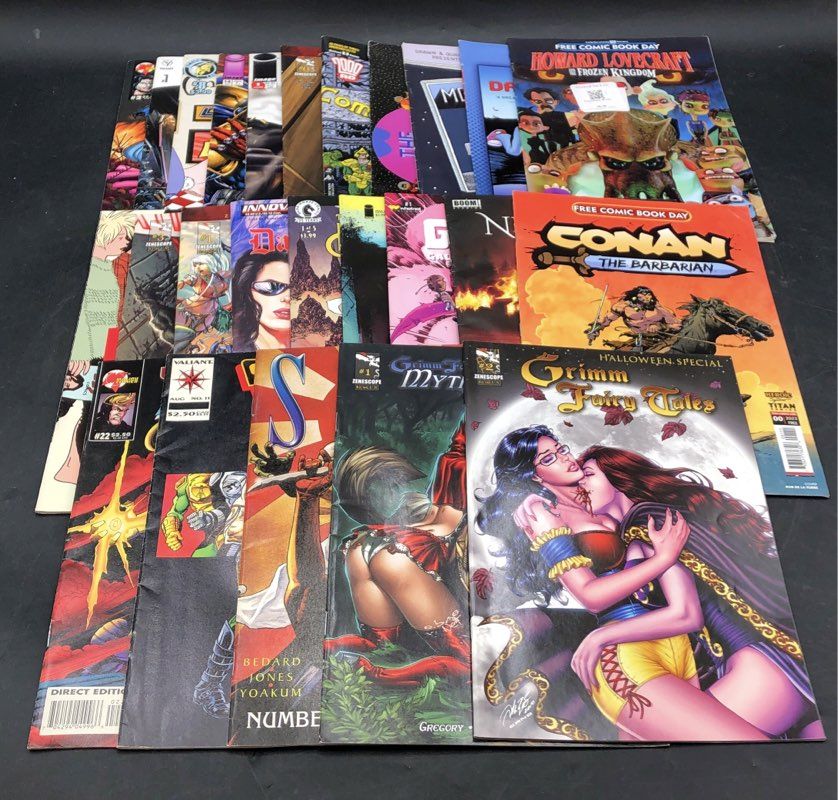 Comic Book Lot Image Valiant Zenescope Modern Age Mixed Titles 30 Comics