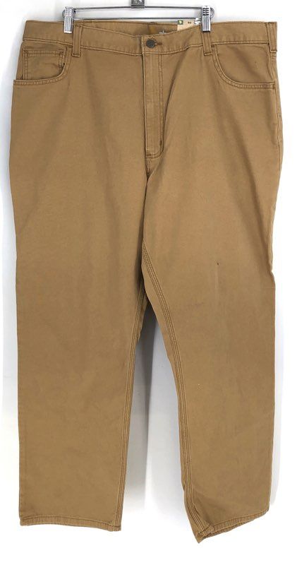 NWT Carhartt Men's Brown Relaxed Fit Trouser Pant - Size 42X30
