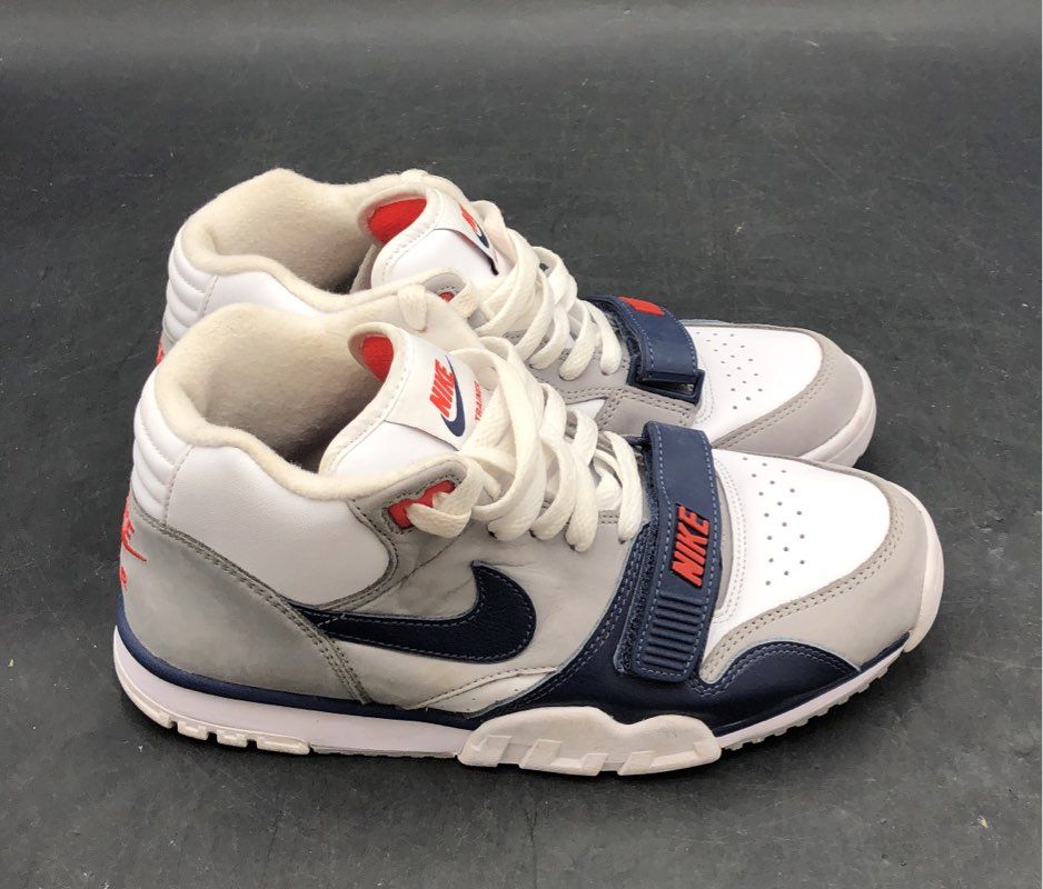 Nike Air Trainer 1 Photon Dust Midnight Navy Men's Sneakers Size 7.5