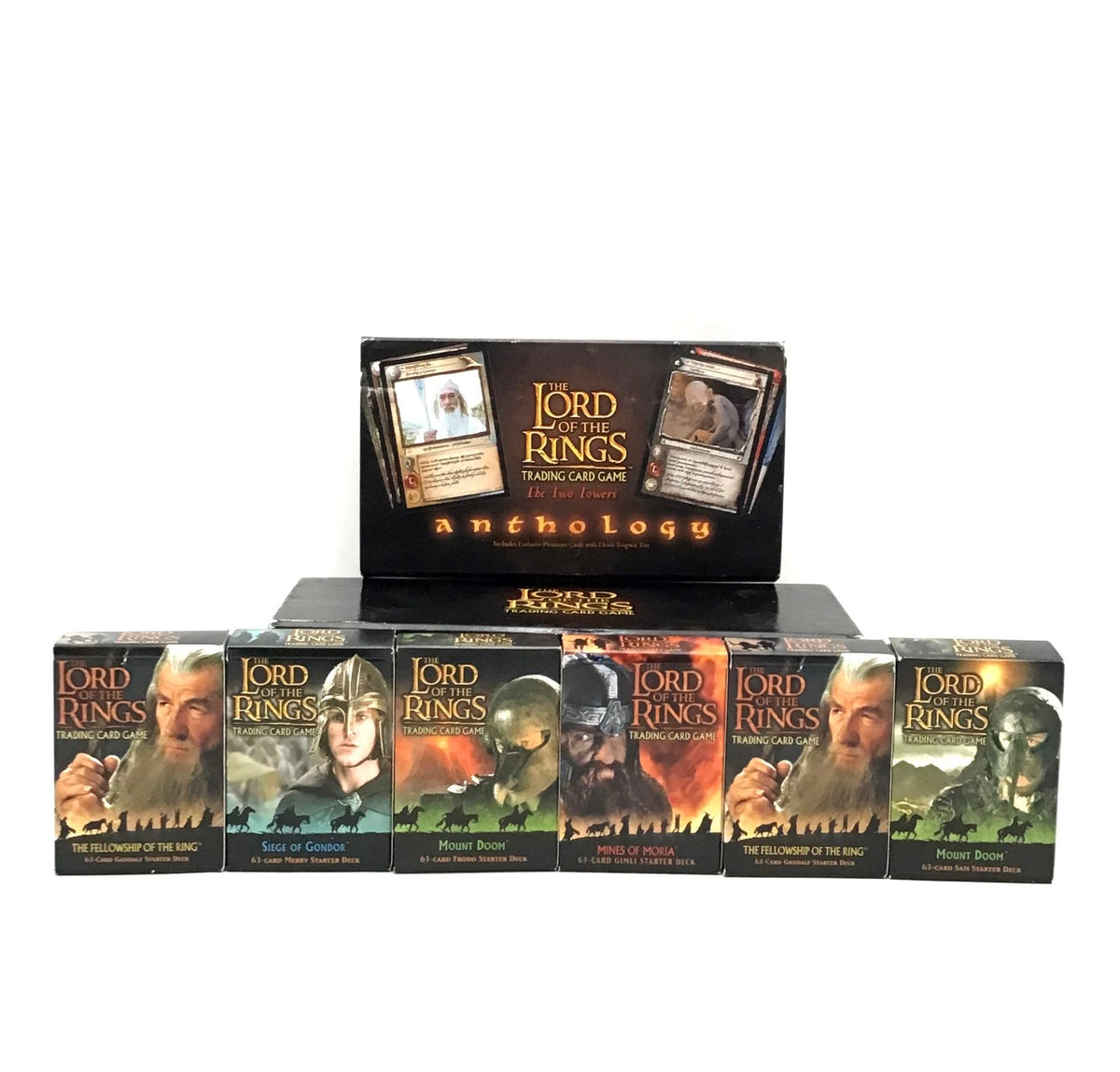 Lot Of Cards. Lord Of The Rings Medium Box, Unsorted