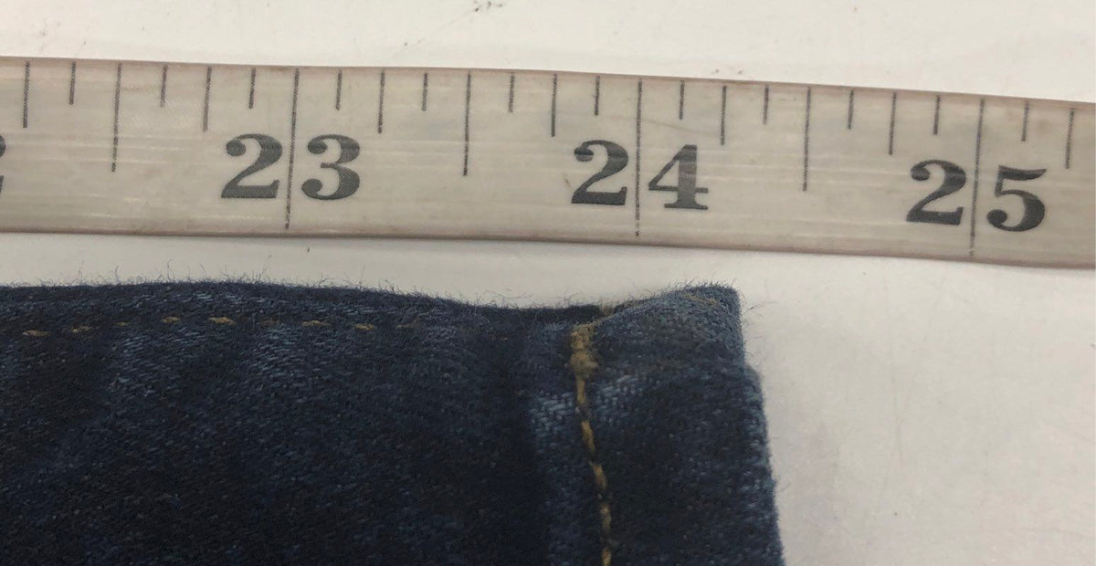 Madewell Women's High-Rise Skinny Jeans Dark Indigo Wash Cropped Size 28
