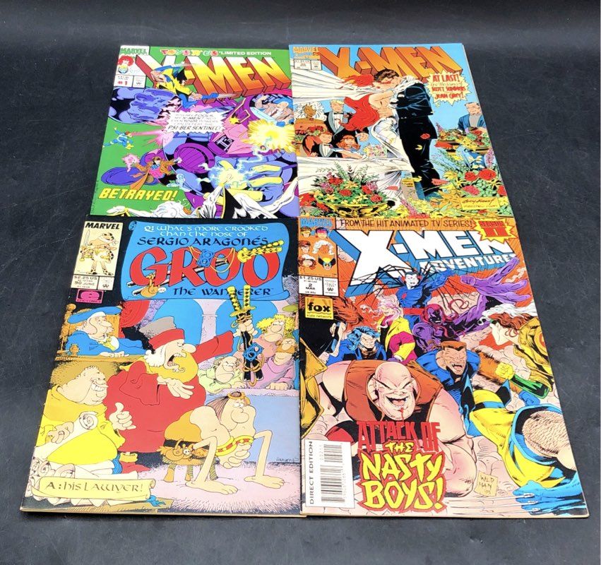 Comic Book Lot Marvel 1980s-2010s Superhero Approximately 25 Comics