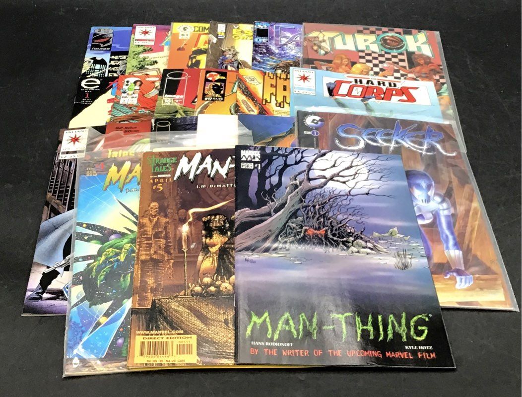 Comic Book Lot Mixed Publishers 1990s Modern Age Superhero 21 Comics