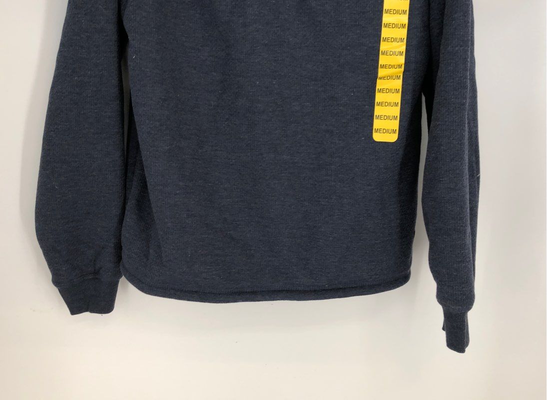 NWT Coleman Men's Navy Blue Heather Sweatshirt - Size Medium