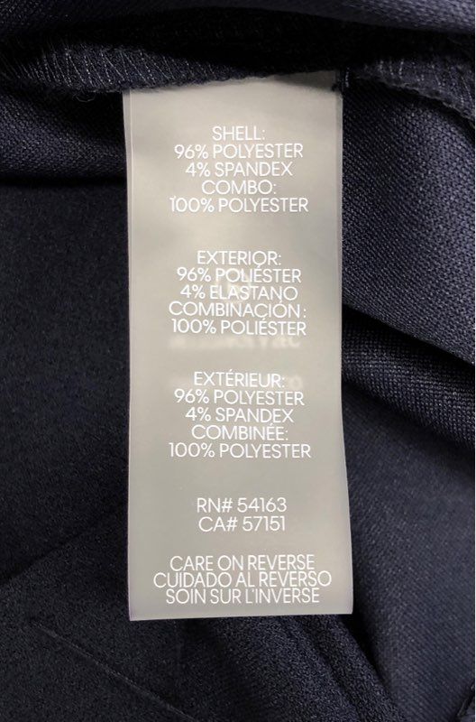 Karl Lagerfeld Paris Women's Navy Pearl Cuff Long Sleeve Sheath Dress Sz 2 NWT