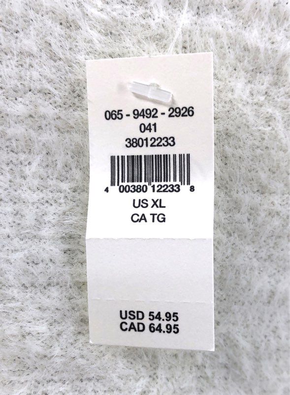 Aerie Women's White Fuzzy Cropped Button Front Cardigan Sweater NWT Sz XL