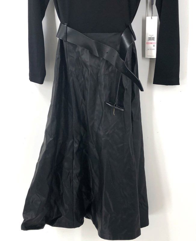 NWT Calvin Klein Women's Black Fit & Flare Dress - Size 10