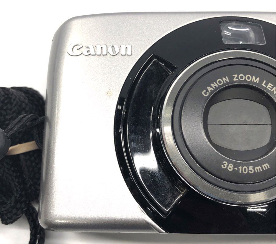 Vintage Canon Sure Shot 105 Zoom 35mm Point & Shoot Film Camera 38-105mm