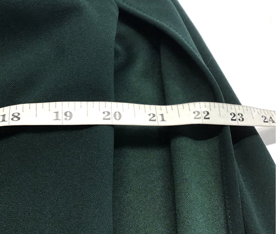Calvin Klein Women's Dark Green Cape Sleeve Shift Mini Dress NWT Sz 12