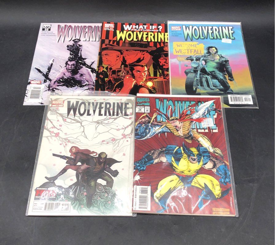 Marvel Wolverine Comic Book Lot Modern Age Superhero 25 Comics