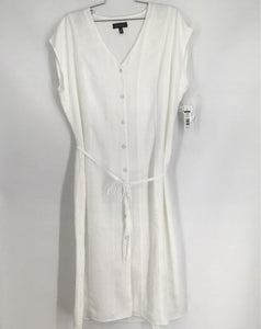 NWT The Limited Women's White Shirt Dress - Size XL