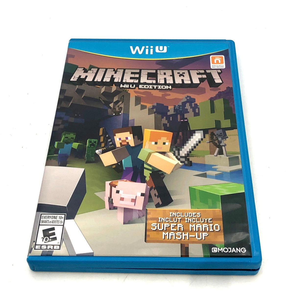Minecraft Mario Kart 8 Nintendo Wii U & Wii 5 Game Lot