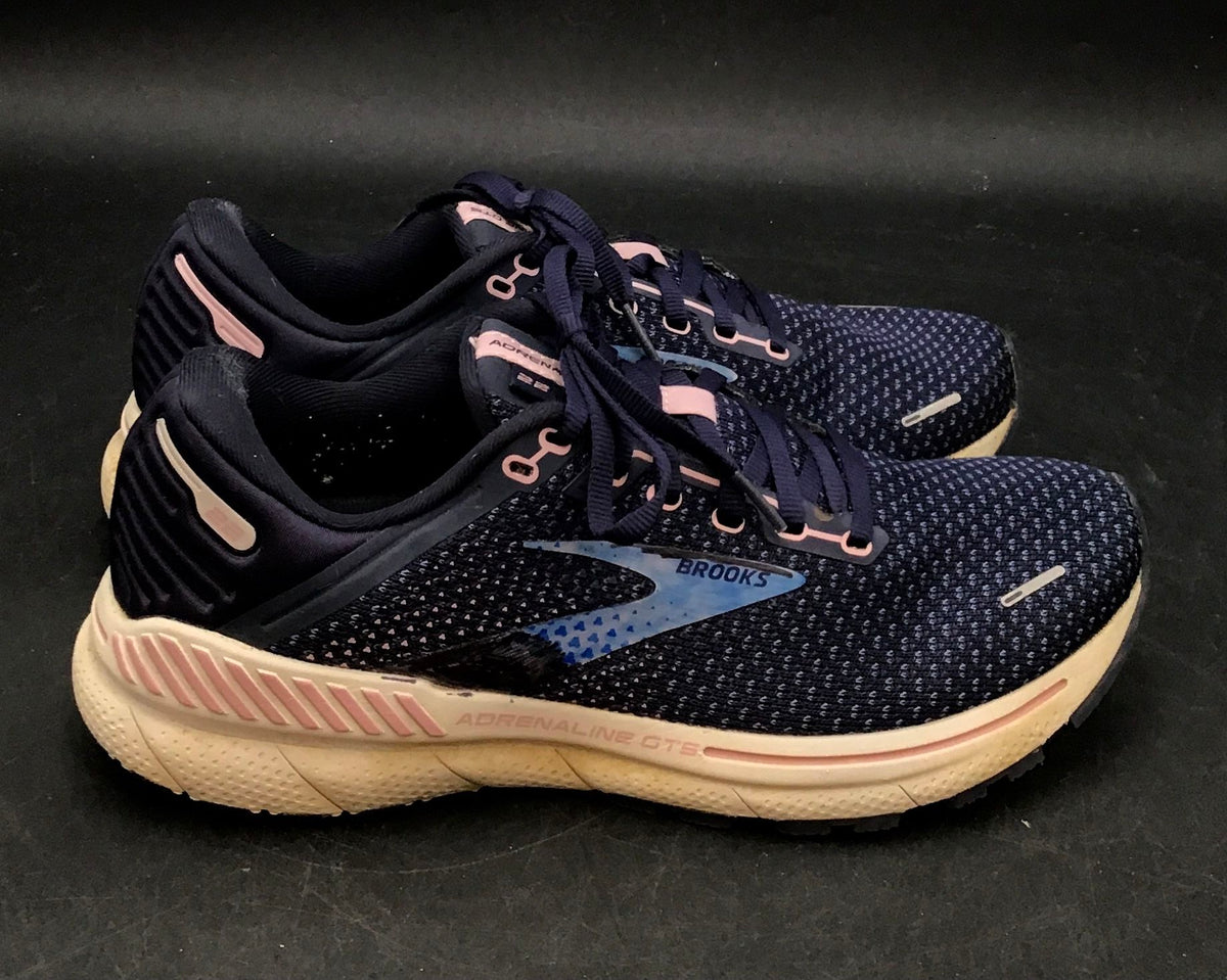 Brooks Women's Adrenaline GTS 22 Blue Athletic Shoes - Size 9.5