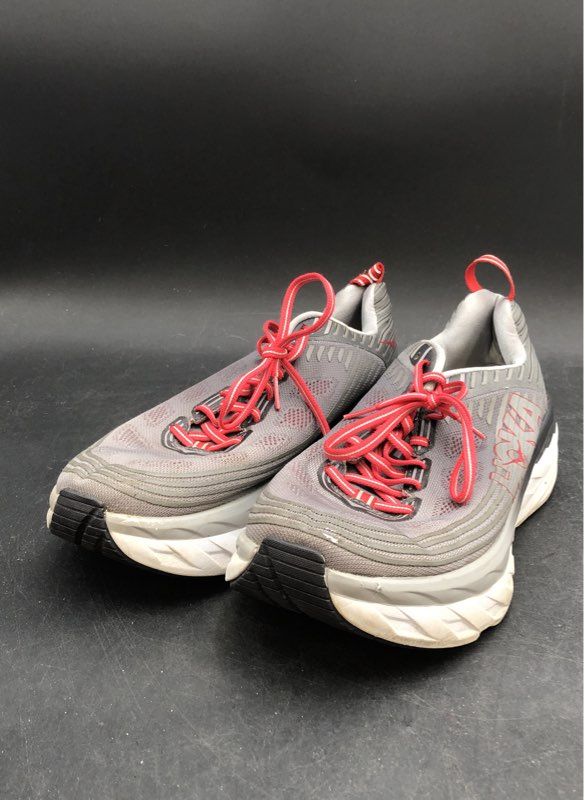 Hoka One One Men's Bondi 6 Gray Athletic Shoes - Size 11