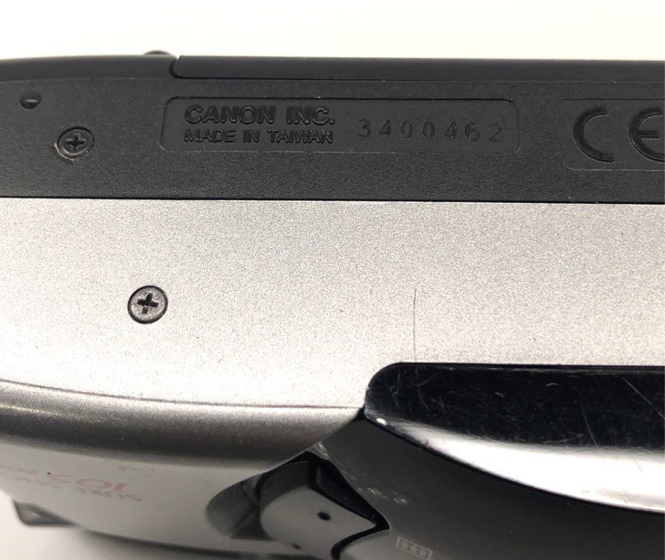 Vintage Canon Sure Shot 105 Zoom 35mm Point & Shoot Film Camera 38-105mm