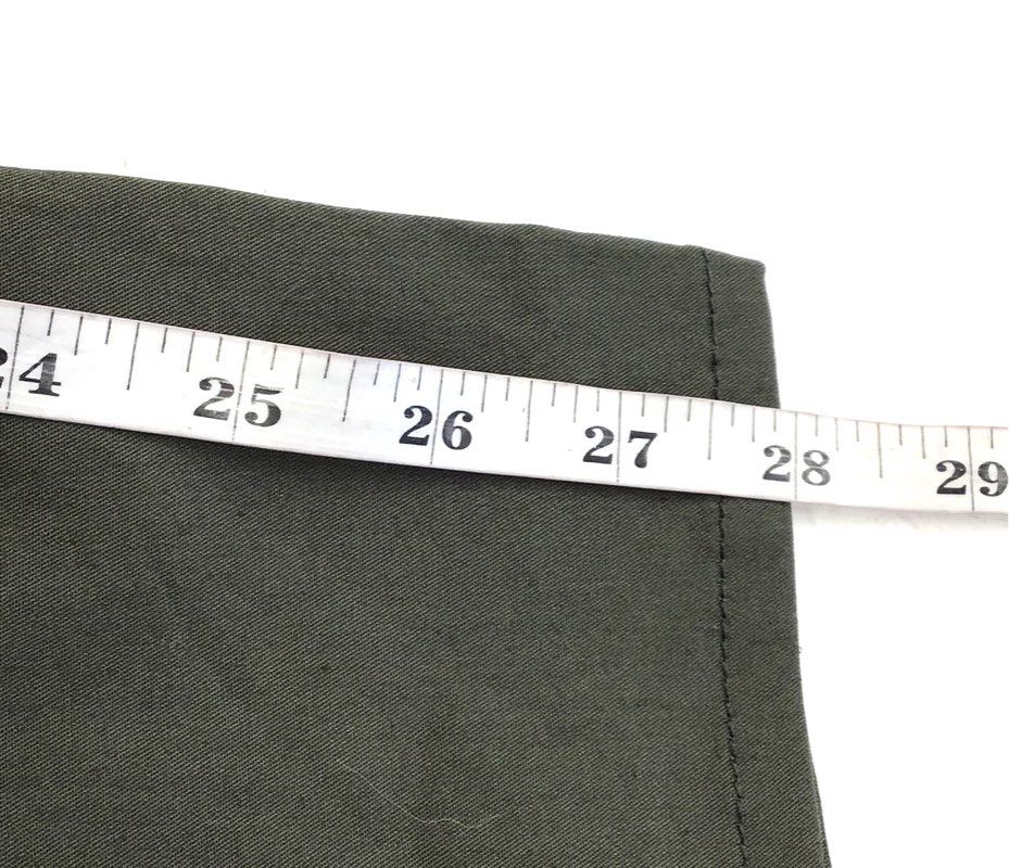 NWT Goop Women's Green Utility Cropped Pants - Size 8