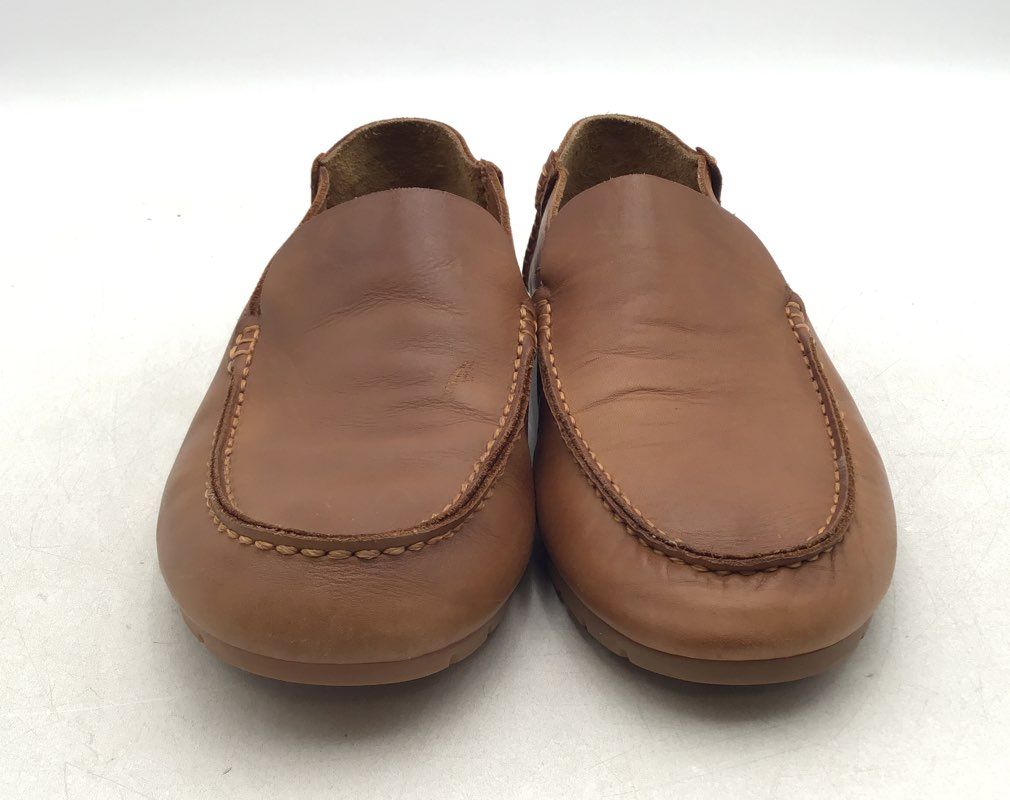 Frye Men&#39;s Brown Leather Slip-On Casual Loafers - Size 9