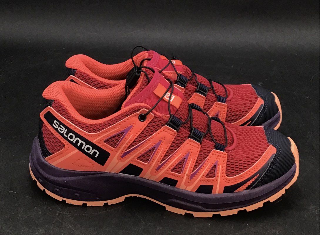 Salomon Women's XA Pro Red Athletic Shoes - Size 4