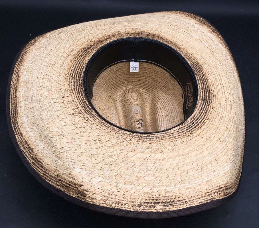 Y2K 2000s Justin By Milano Hat Co. Men's Brown Cowboy Hat - Size 6 7/8