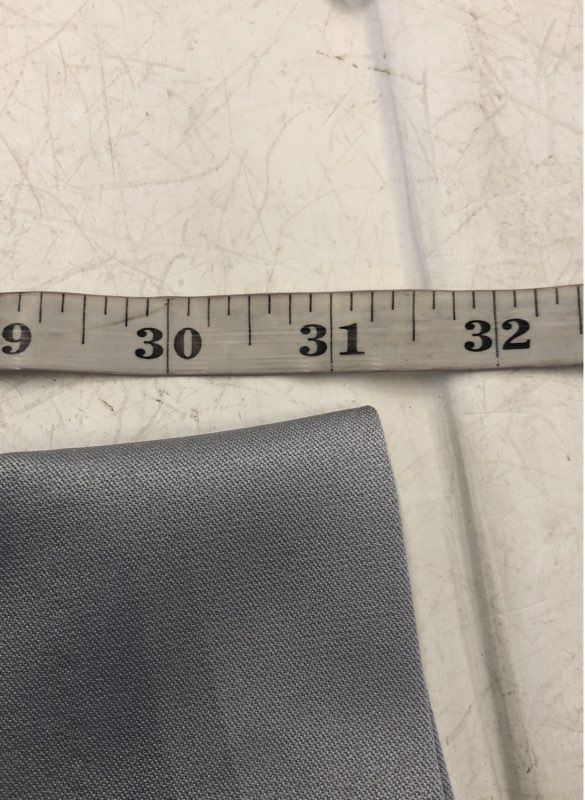 NWT Egara Men's Gray Flat-Front Pockets Straight Leg Dress Pants - Size 38X32