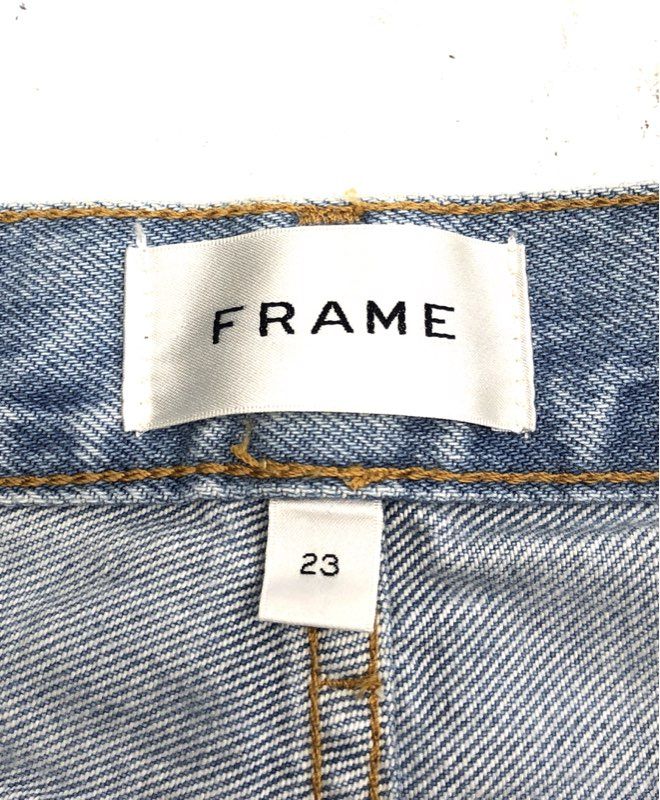 Frame Women's Johanna The Collegiate Wide Leg Jeans Light Wash Sz 23 NWT