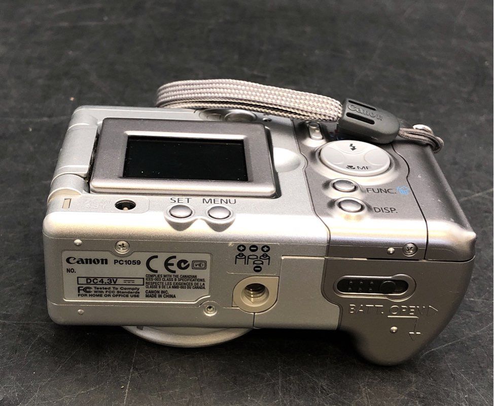 Vintage Canon PowerShot A80 4.0MP Digital Camera Vari-Angle LCD CIB
