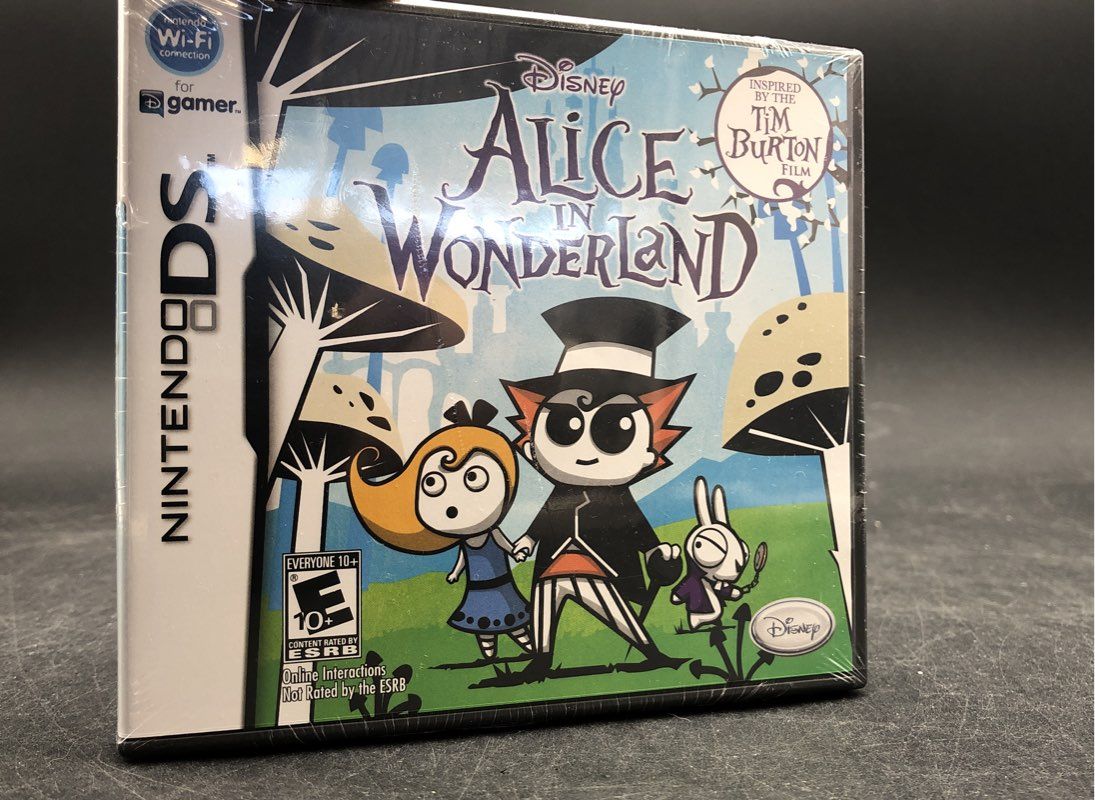 Disney Nintendo DS Alice In Wonderland Video Game