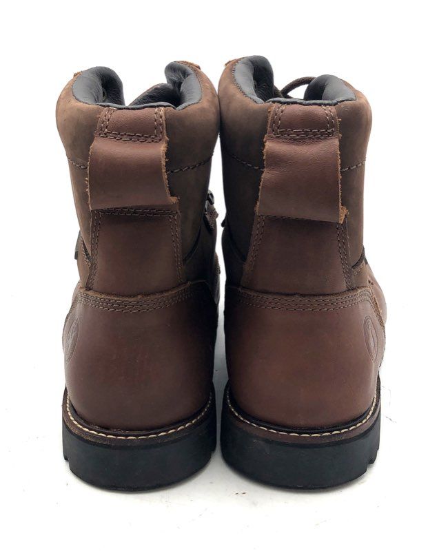 Geogio Giant Sierra Revamp Brown Leather Waterproof Steel Toe Work Boots Size 13