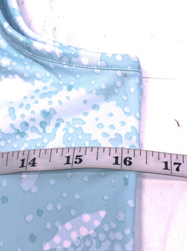 Columbia Women's PFG Freezer III Dress Blue White Sun Protection Sz M NWT